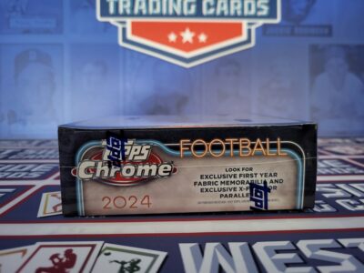 2024 Topps Chrome Football Mega Box - Image 2